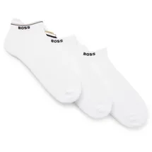 Boss Sneakersocken 3er Pack Weiß 43-46