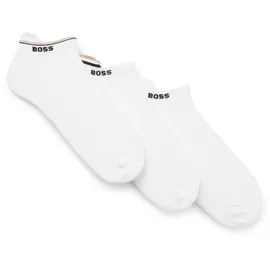 Boss Sneakersocken 3er Pack Weiß 43-46