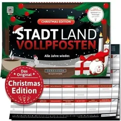 DENKRIESEN DEN09384 STADT LAND VOLLPFOSTEN – WEIHNACHTS EDITION (DinA4-Format)