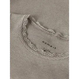 NAME IT Langarmbody Grau 56