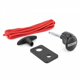 Hörmann Torgriffgarnitur komplett als Set mit Schloss PZ, TS42,5, schwarz für Sektionaltor