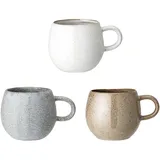 Bloomingville Becher 0,3 l Grau 3 St.