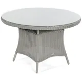 Gartentisch Terrassentisch Esstisch Gartenmöbel Tisch MIDLAND rustic-vintag rund