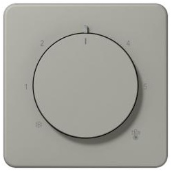 Jung Abdeckung für Thermostat (platin)