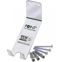 Point S Wandhalter zum Einhängen am Pedal mit Befestigungsmaterial