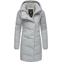 Ragwear Wintermantel "Pavla Coat", Damen, Gr. XXXL(46), grau (ash), Obermaterial: 100% Polyester. Innenfutter: 100% Polyester. Wattierung: 100% Polyester, tailliert ca.