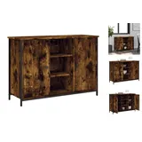 vidaXL Sideboard Räuchereiche 100x35x70 cm Holzwerkstoff