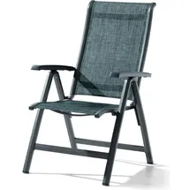 Sieger Calvi Klappsessel 61 x 69 x 109 cm eisengrau/silbergrau
