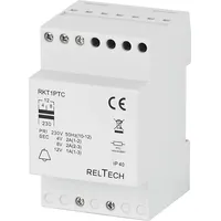 Reltech Klingeltrafo für Verteilereinbau, 4-8-12 V, 1,3 - 2 A