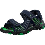 Superfit Jungen Henry Knöchelriemen Riemchensandalen, Ocean Kombi, 35 EU