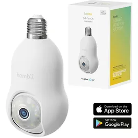 Hombli smarte Bulb Kamera Weiß