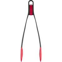 Tefal Ingenio+ Küchenzange, vielseitig einsetzbar, Verriegelungssystem, hitzebeständig bis 230 °C, robust, kratzfest, langanhaltende Qualität, spülmaschinenfest, Schwarz/Rot, K1991334