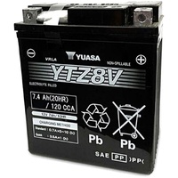 Yuasa - YTZ8V AGM Batterie, geschlossen