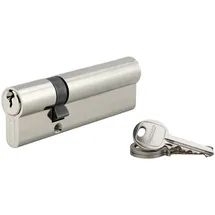 Thirard Schließzylinder Doppelzylinder 30x70 mm Nickel 3 Schlüssel