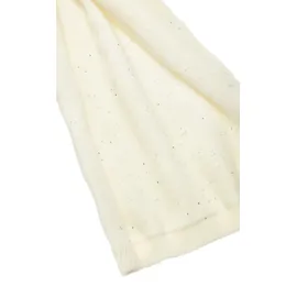 LASCANA Schal LASCANA, Damen, beige, Strick, Kunstfaser, leicht glänzend, unifarben, Modetücher Schal, Strickschal, Winterschal, Damenschal, Modeschal