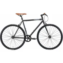Bikestar Singlespeed 28 Zoll RH 53 cm Unisex schwarz & grau
