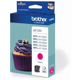 Brother LC-123M magenta