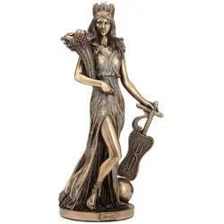Signes Grimalt  Statuetten und Figuren Tyche-Griechische Göttin Glück Und Wohlstand  in Gold, Einheitsgrösse