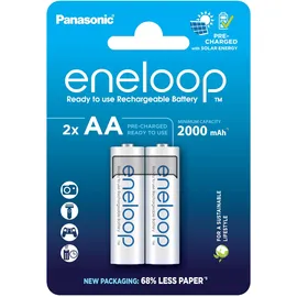 Panasonic Mignon AA 2000 mAh 2 St.
