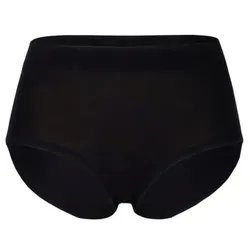 Pierre Robert High Waist Cotton Brief Schwarz Medium Damen