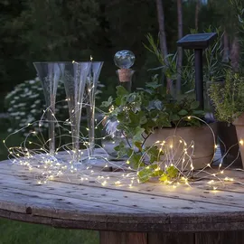 Star Trading Solar-Lichterkette Dew Drop,