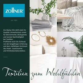 ZOLLNER Handtuchset 50 x 100 cm braun 4-tlg.