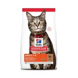 HILL'S SCIENCE PLAN Aliment pour Chat Adulte à l'Agneau Pellet(S) 10 kg