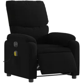 vidaXL Massagesessel Elektrisch 99 x 99 x 99 cm Schwarz mit Fernbedienung