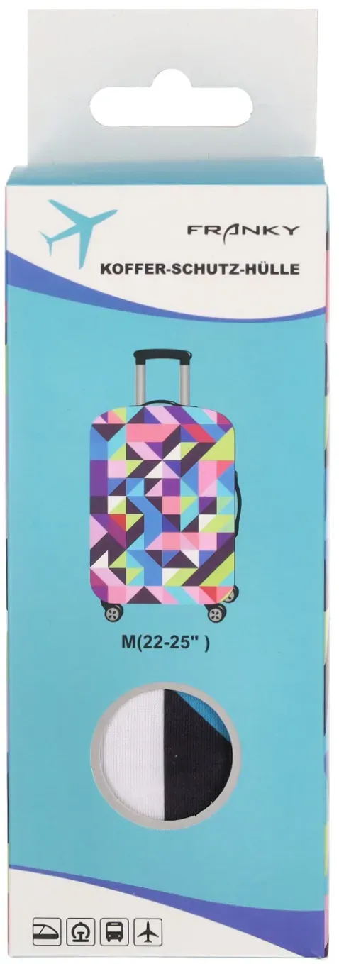 Franky Kofferhülle Luggage Cover LC-10M multicolor
