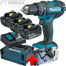 Makita DHP482RF3J inkl. 3 x 3,0 Ah + Ladegerät + Makpac