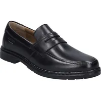 Josef Seibel Alastair 01«, Mokassin, Anzugschuh, Pennyloafer in Weite K (extraweit) Gr. 43 schwarz - Schwarz -