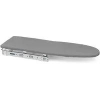 Emuca - Bügelbrett für Möbel, gedämpftes System, 890x300mm, Stahl