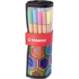 Stabilo Point 88 ARTY Edition Fineliner farbsortiert 0,4 mm, 25 verschiedenen Farben