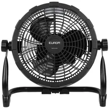 Eurom Airflow LED Cordless 38 cm Tischventilator Schwarz