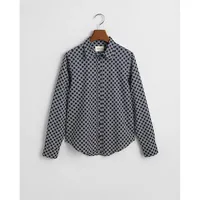 GANT 4300435 Regular Fit Langarmhemd - Evening Blue -