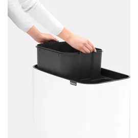 Brabantia Bo Touch Bin 34 l white