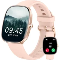 Smartwatch Damen Frauen mit Telefonfunktion Armbanduhr Sportuhr Fitnessuhr