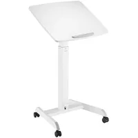Logilink EO0035 - Workstation, rollbar höhenverstellbar, weiß