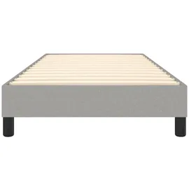 vidaXL Boxspringbettgestell 100 x 200 cm Hellgrau