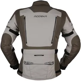 Modeka Panamericana II Motorradjacke Grau/Schwarz 5XL
