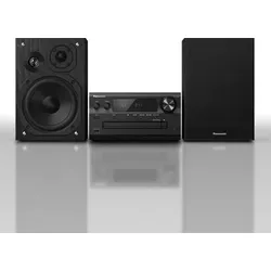 PANASONIC MicroHifiSystem 120W DAB+ UKW CD MP3 USB BT WLAN AuxIn HiRes sw SC-PMX...