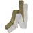 MINYMO Strumpfhose "Stocking-solid rib 2-pack in Grau - Gr.: 116/122