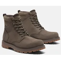 Schnürboots TIMBERLAND "BRITTON ROAD MID LACE UP WATERPROOF BOOT" Gr. 47,5, braun (medium brown nubuck) Schuhe Winterstiefel, Schnürstiefel, Winterschuhe, wasserdicht