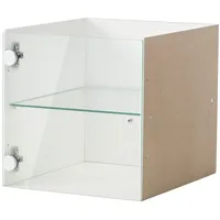 IKEA KALLAX Vitrinentüreinsatz 33 x 33 cm Weiß