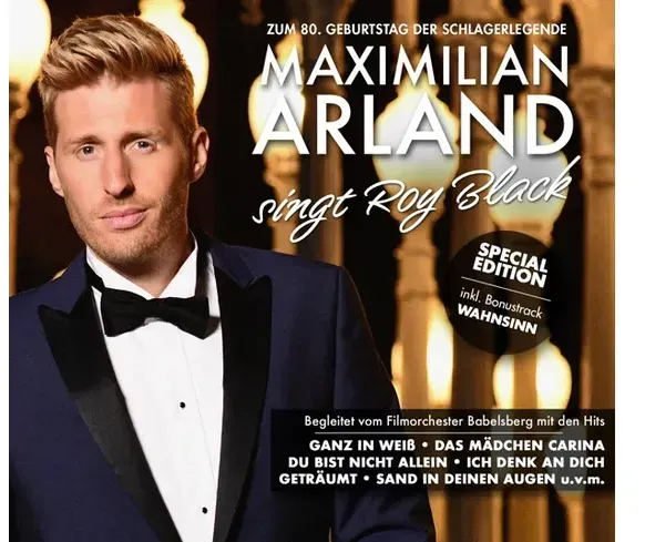 Maximilian Arland singt Roy Black Digipak
