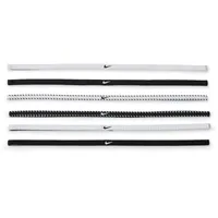 Nike Flex Slim Headbands 6er-Pack schwarz TU