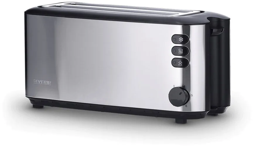 Severin Toaster AT 2509, 1.4 W schwarz|silberfarben