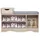 Happy Home Schuhbank 6-8 Paar Schuhe 0 x 0 x 0 cm gepolstert / Holz