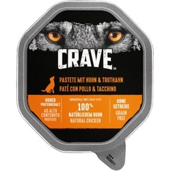 CRAVE Pastete 2 x 7 x 150g Huhn und Truthahn