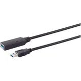 ShiverPeaks S/CONN maximum connectivity USB-Typ C--Aktive USB-A Verlängerung, USB 3.0, 5Gbps, 15m (13-39085)